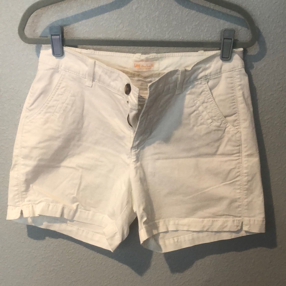 Lee White Shorts Cotton GUC